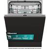 HISENSE HV16C LAVASTOVIGLIE INCASSO, 59,5 cm, Classe C