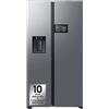 SAMSUNG Frigorifero americano SAMSUNG RS90F65EDTEF, Sistema Multi Flow: No; raffreddamento frigorifero: No Frost; congelatore: Frost, Capacità netta totale 621 l, Rumorosità: 36 dB(A), LAN wireless, Dispenser acqua, ghiaccio, Dimensioni: L 91,2 cm A 178 …