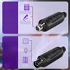 2x convertitori per microfono XLR per concerti su console audio per