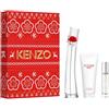 Kenzo Cofanetto Flower - Eau De Parfum 50 Ml + Latte Corpo Profumato 75 Ml + Travel Spray 10 Ml