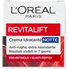 L'Oreal Paris Revitalift - Crema Idratante Notte Anti-Età Rassodante 50 Ml