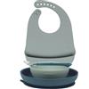 NATTOU Set Pappa Silicone 4 Pezzi Verde