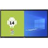 YASHI MONITOR YASHI LY7522 SUPERTOUCH 75" AI 4K 8/128GB 40 TOCCHI ANDROID 14 EDLA STAF
