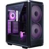 COOLER MASTER FRAME 500 MESH ARGB BLACK MB ATX/MAATX MIITX MODULARE 3 VENTOLE 2X