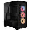 CORSAIR 3500X LX-R RGB ICUE LINK CASE MIDI TOWER VETRO TEMPERATO NO-POWER MINI-I