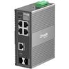 TP-LINK SWITCH INDUSTRIALE 6P TP-LINK IES206G 5P GIGABIT RJ45 1SLOT GIGABIT SFP 1SLOT CO