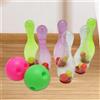 Il set da bowling a LED include 6 birilli da bowling e 2 birilli da bowling a