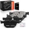 Frankberg Set di pastiglie dei freni incl. 4x Pastiglie dei Freni Posteriore Compatibile con X5 E70 3.0d 3.0 Si xDrive30d xDrive30i xDrive35i xDrive35d Replace# 34216868497,34216857108