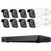 Reolink RLK16-800B8 Kit di telecamere di sicurezza PoE RLK16-800B8