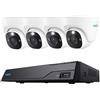 Reolink RLK8-1200D4-A Kit di telecamere di sicurezza PoE RLK8-1200D4-A