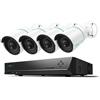 Reolink RLK8-510B4-A Kit di telecamere di sicurezza PoE RLK8-510B4-A