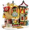 Lemax 45263 The Eggnog Bar - Edificio Illuminato - a Batteria