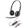 HP Poly Blackwire 3220 Cuffie con Microfono USB-C - Versione Bulk