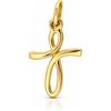 Gioielleria Lucchese Oro Ciondolo Croce Donna Oro Giallo GL102383