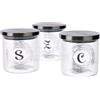 HERVIT Set 3 Barattoli 11 Cm Zucchero Sale Caffè