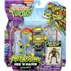 Teenage Mutant Ninja Turtles: Mutations Mix and Match - Action figure Metalhead da 11,4 cm
