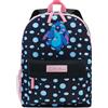 Disney Stitch Zaino Bambini Stitch Zainetto Scuola Elementar Zaino Scuola, Zaini Per Scuola Sport Viaggi (Nero)
