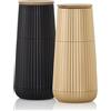 AdHoc MP153 - Set macinapepe e sale Scape in rilievo, con meccanismo CeraCut® in ceramica