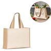hi!dea™ Borsa in tela con fondo in juta 320 g/m² 42 x 33 x 19 cm HELSINQUE personalizzate o neutre
