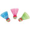 Bodyline Set di Tre volani Colorati per Sport Badminton volano in Nylon