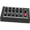 Mixer audio Mixer digitale con adattatore, Mixer stereo professionale, DC 9V,