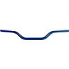 ACCOSSATO Manubrio Accossato Blu per Yamaha YZ-F 250, Piega Alta, in alluminio, diametro 28,5 mm