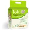 Dr. Graf Tofu Lettiera per gatti, 100% naturale, innovativa, inodore, completamente solubile in acqua, biodegradabile, senza polvere, estremamente assorbente e ad asciugatura rapida (peso: 2,5 kg)