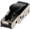 AXIS 01996-001 connettore a filo RJ-45 Nero, Metallico 01996-001