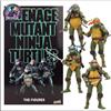 Tartarughe Ninja Action Figure - Set 4 pezzi articolati con armi e accessori