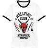 Stranger Things T-Shirt Club Inferno Club Infermiere da Uomo da Uomo Hawkins Outfit XXL