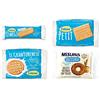 Colussi e Misura - Biscotti Monoporzione 80 Pezzi Assortiti in 4 Varietà e Confezionati in Imballaggio Sicuro Resistente agli Urti