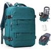 BJLFS Zaino da Viaggio con Sottovuoto Ryanair 40x30x20 Wizzair Bagaglio a mano 40x20x25 Ryanair con Pompa Borse da Cabina per Easyjet 45x36x20 con compressione sottovuoto,Zaino Casual per Laptop
