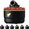 Spalivivre Cannon Blast Aroma Humidifier,Umidificatore di Aromaterapia con 2 Modalità di Nebbia, con Timer per La Casa E L'ufficio (Nero)