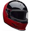 Bell Casco Moto Integrale Bell ELIMINATOR MENACE Rosso Nero