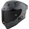 Kyt Casco Moto Integrale Racing Kyt R1R PLAIN GRL Grigio