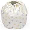 Stokke MuTable Borsa Portagiochi, Multicolor Stars - Versione 2023 - Per giocattoli di piccole e medie dimensioni - Realizzata in morbido cotone + rete traspirante - Lavabile in lavatrice