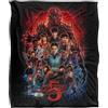 Stranger Things Season 5 Poster Silky Touch Super Soft Throw Blanket 152 X 127 Cm
