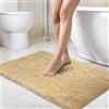 Emma Barclay 100% Cotone, 2 Pezzi, Set da Bagno, Colore: Beige, Mat 50x80cm / Pedestal 50x40cm