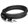 Hosa SKJ-403, Pro Speaker Cable, REAN 1/4 in TS to Same, 3 ft