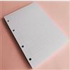 OY OY 100 Fogli (200 Pagine) con 4 buchi in Formato A5 14,5 x 20,5 cm. per raccoglitore con 4 anelli - Righe spaziatura stretta per terza, Carta spessa 120G/Mq