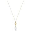Brosway Collana Donna, Collana in Acciaio e Perle | Collezione Perfect - BPC69