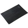 WALSER tappetino antiscivolo tagliato su misura 41x28 cm, tappetino in gomma versatile per auto/garage/casa, tappetino in gomma antiscivolo per auto, tappetino antiscivolo per auto nero