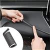 CGEAMDY Striscia Di Decorazione per Interni Auto, Modanatura Interni Auto, Striscia Adesiva Decorativa per Decorazione Interno Auto 2 Metri, Universale Striscia Flessibile Decorativa(Beige)