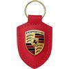 Porsche Portachiavi con stemma - Rosso