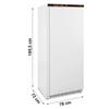 Armadio Congelatore Professionale 600, -22°C/-18°C, Adatto a Vaschette GN 1/1 e GN 2/1, con Interno in ABS Termoformato