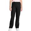 Hanes Pantaloni sportivi da donna a vita media, ebano, XX-Large