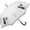 VON LILIENFELD® Ombrello Pioggia Lungo Classico Automatico Donna Uomo Cane Bulldog francesi