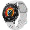 BYISYUE Sport Cinturino per Amazfit Bip 6/5 Unity/Stratos 3/2/2S/Pace, 22mm Traspirante Silicone Bracciali Cinturini di Ricambio per Amazfit GTR 47mm/GTR 4/3/3 Pro/2/Balance 46mm/Balance 2/Helio/Active Max