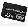 QUMOX Memory Stick PRO Duo 32GB Mark2 - Alta Velocità, Compatibile con PSP 1000/2000/3000, Fotocamere e Videocamere