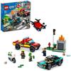 Lego City 60319 - Soccorso antincendio e inseguimento della polizia